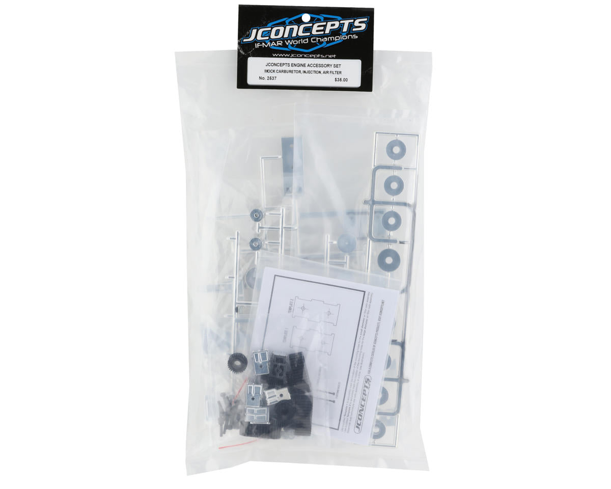 JConcepts Engine Accessory Set (Chrome)