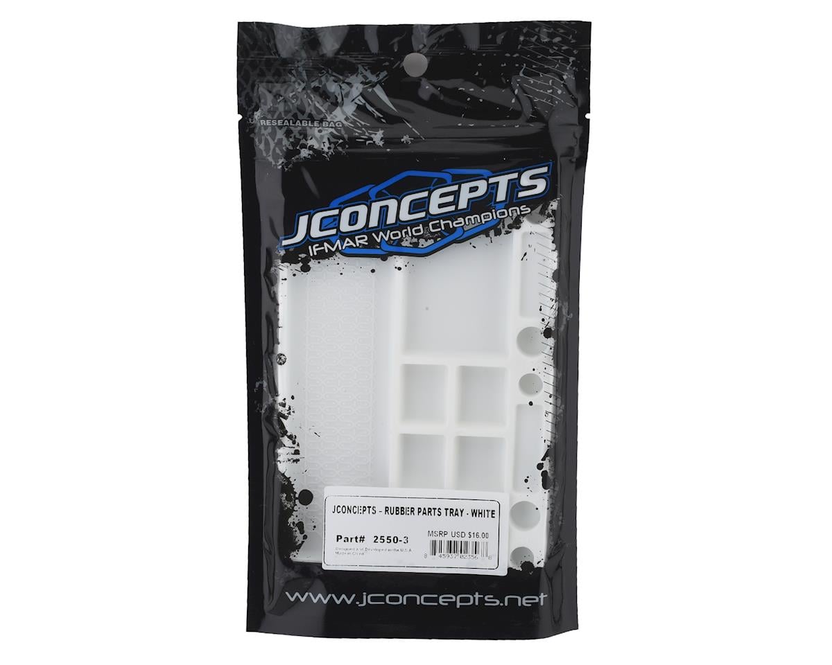 JConcepts Rubber Parts Tray (White)