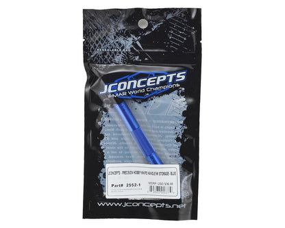 JConcepts Precision Hobby Knife Handle w/Storage (Blue)