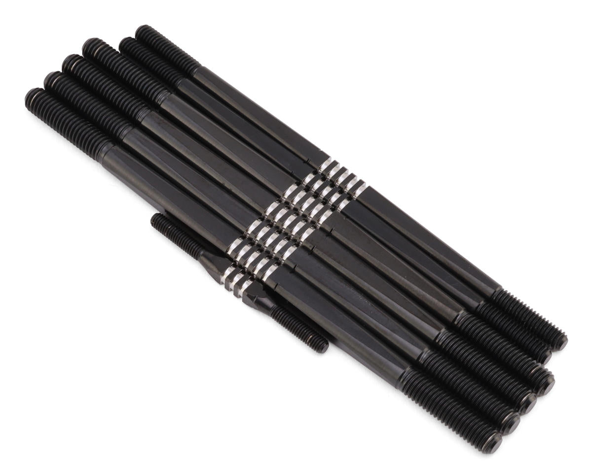 JConcepts Tekno NT48 2.0 Fin Titanium Turnbuckle Set (Black) (7)