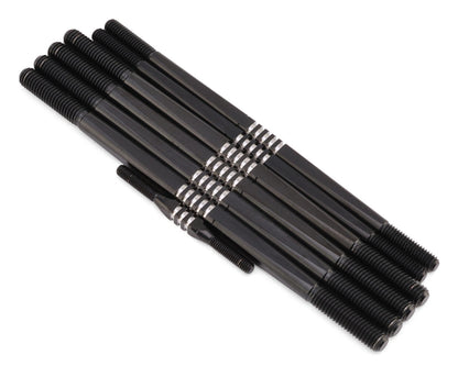 JConcepts Tekno NT48 2.0 Fin Titanium Turnbuckle Set (Black) (7)