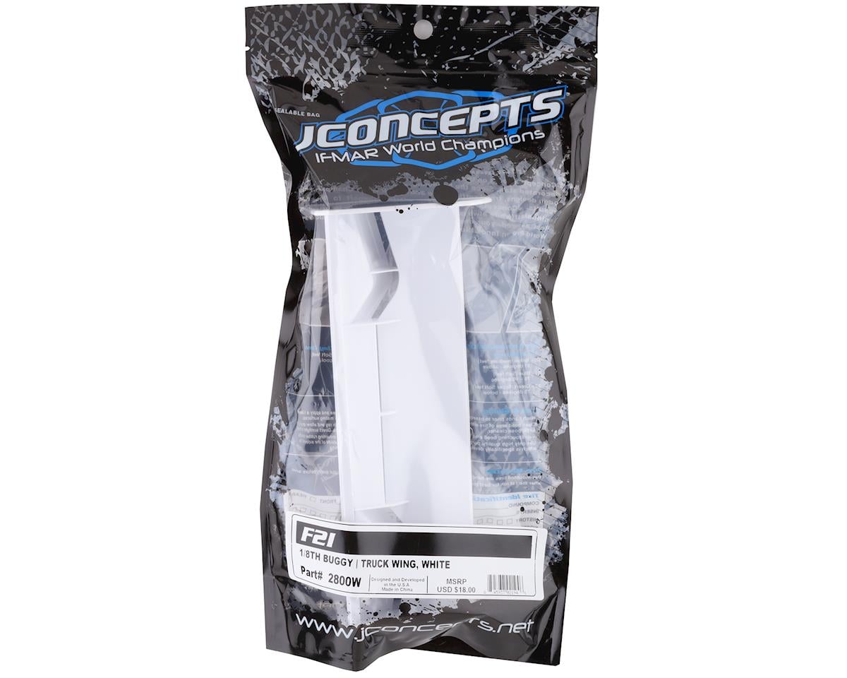 JConcepts F2I 1/8 Off Road Wing (White)
