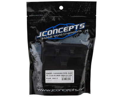 JConcepts Fluids & Grease Holding Station (Black)