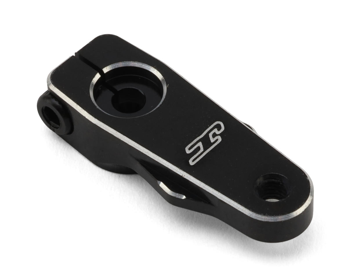JConcepts 18mm Aluminum Clamping Servo Horn (Black) (25T)