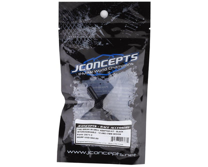 JConcepts Tire Break-In Drill Adaptor Kit (Black)