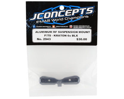 JConcepts Kraton 6S BLX Aluminum Rear "RF" Suspension Mount (Black)