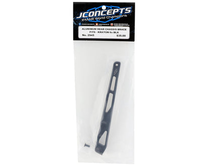 JConcepts Kraton 6S BLX Aluminum Rear Chassis Brace (Black)