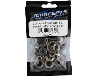 JConcepts Tekno NB48 2.1 Radial NMB Bearing Set (32)