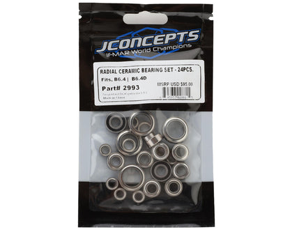 JConcepts Team Associated RC10B6.4 Radial Ceramic Bearing Set