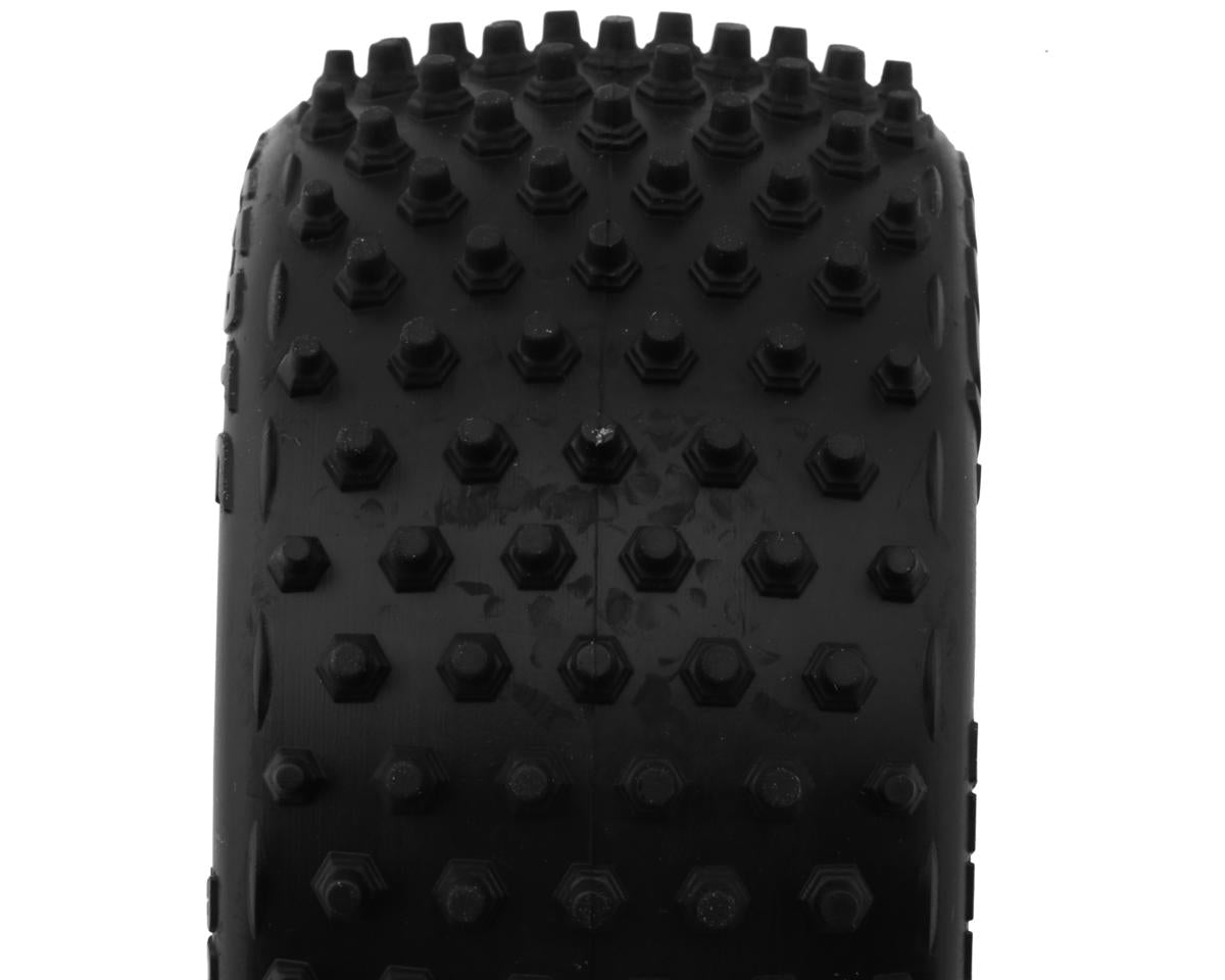 JConcepts Drop Step 2.2" Pre-Mounted Rear Buggy Carpet Tires (White) (2) (Pink)