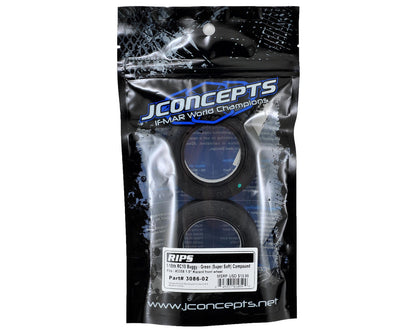 JConcepts Rips 1.9" Front Buggy Tire (Green) (2)