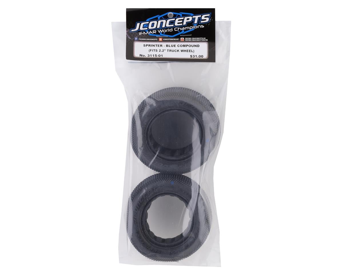 JConcepts Sprinter 2.2" Truck Tires (2) (Blue)