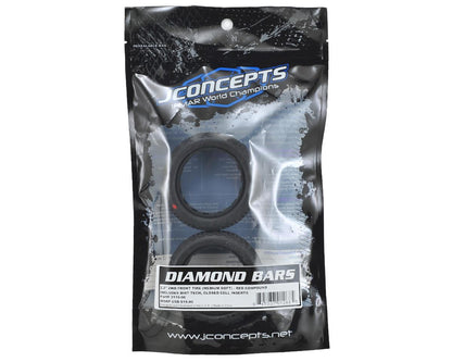 JConcepts Diamond Bars 2.2" 2WD Front Buggy Tires (2) (Red)