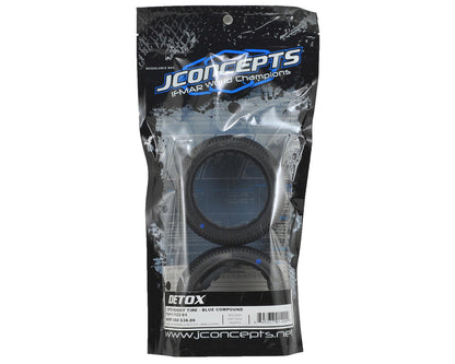 JConcepts Detox 1/8 Buggy Tires (2) (Blue)