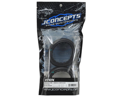 JConcepts Detox 1/8 Buggy Tires (2) (Green)