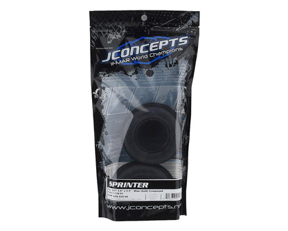 JConcepts Sprinter Short Course Dirt Oval Tires (2) (Blue)