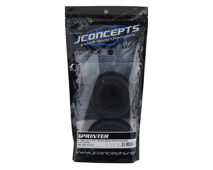 JConcepts Sprinter Short Course Dirt Oval Tires (2) (Green)