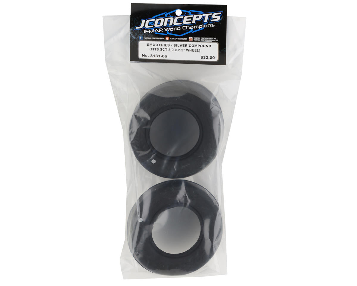 JConcepts Smoothies Short Course Tires (2) (Silver)