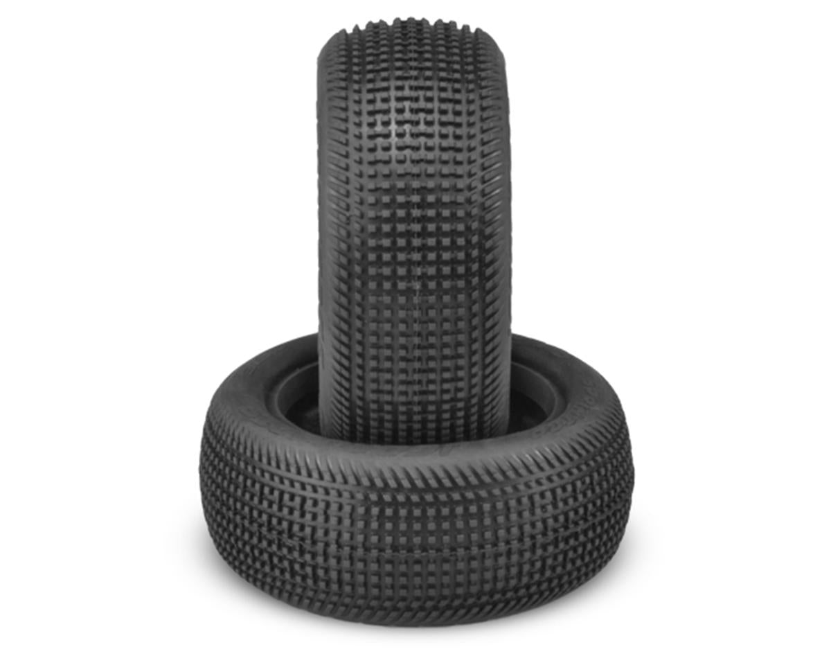 JConcepts Sprinter 2.2" 4WD 1/10 Front Buggy Dirt Oval Tires (2) (Aqua)