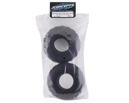 JConcepts Launch 2.6" Monster Truck Tires (2) (Gold)