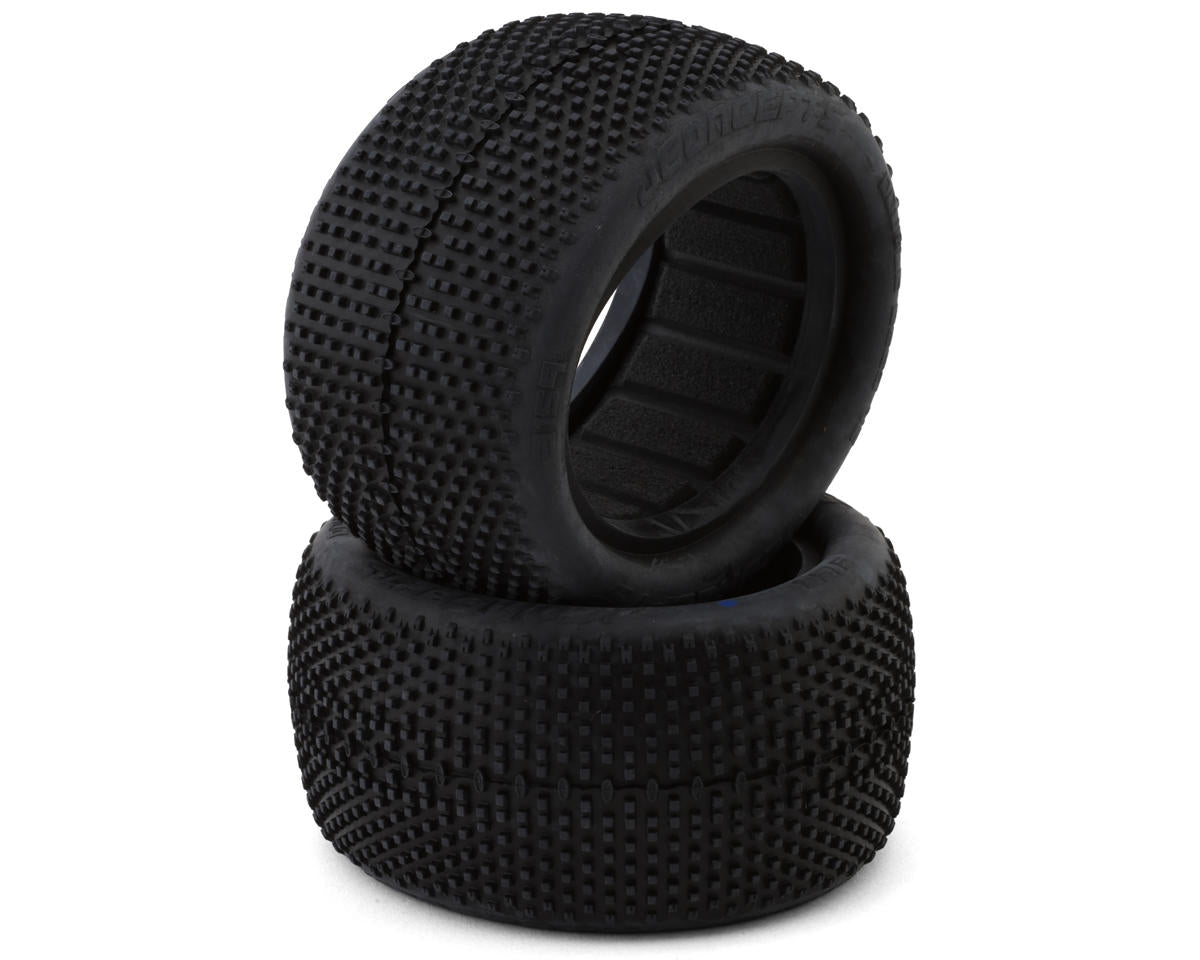 JConcepts Double Dee's V2 2.2" Rear Buggy Tires (2) (Blue)