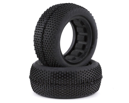 JConcepts Double Dee's V2 2.2" 4WD Front Buggy Tires (2) (Green)