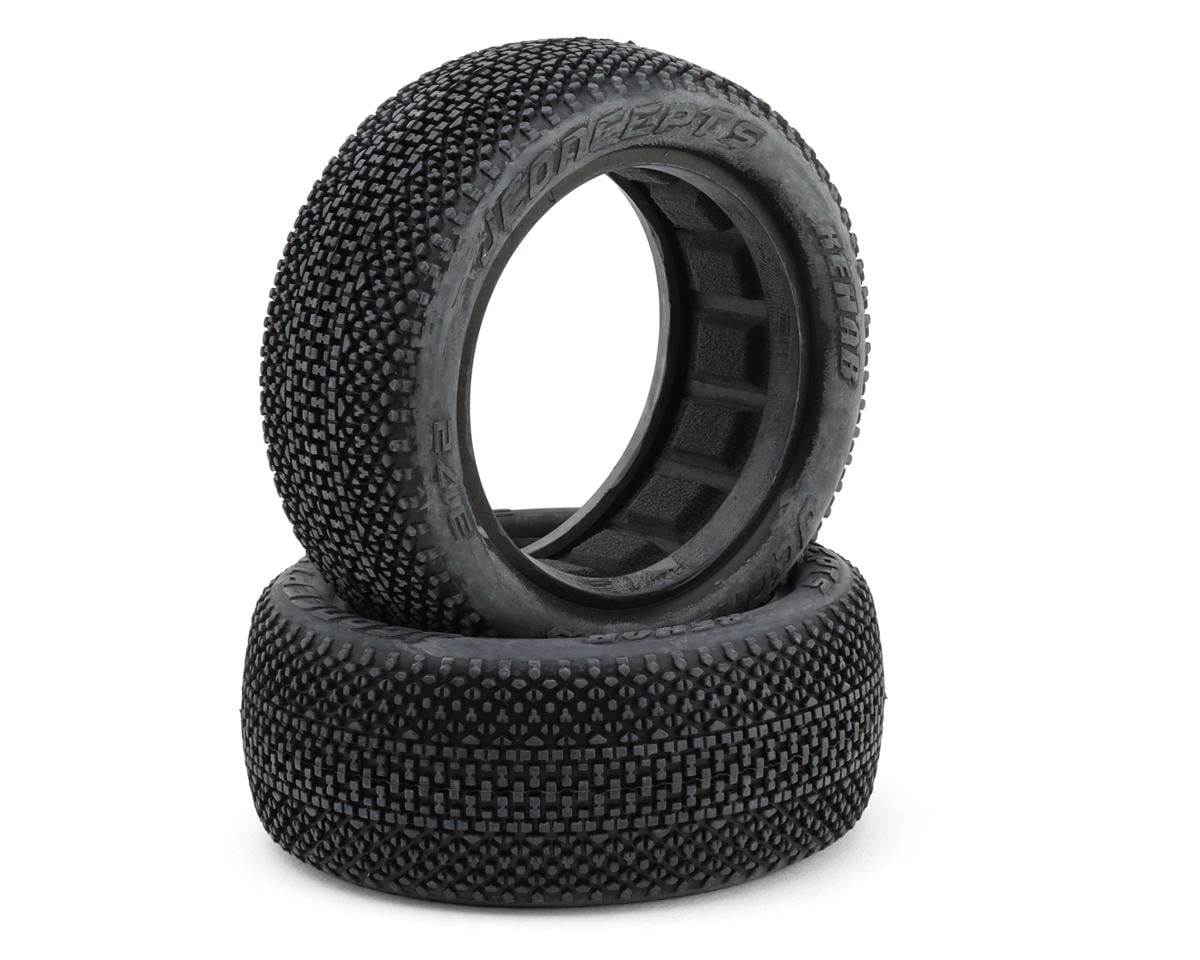 JConcepts ReHab 2.2" Front 4WD Buggy Tires (2) (Blue)