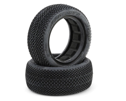 JConcepts ReHab 2.2" Front 4WD Buggy Tires (2) (Blue)