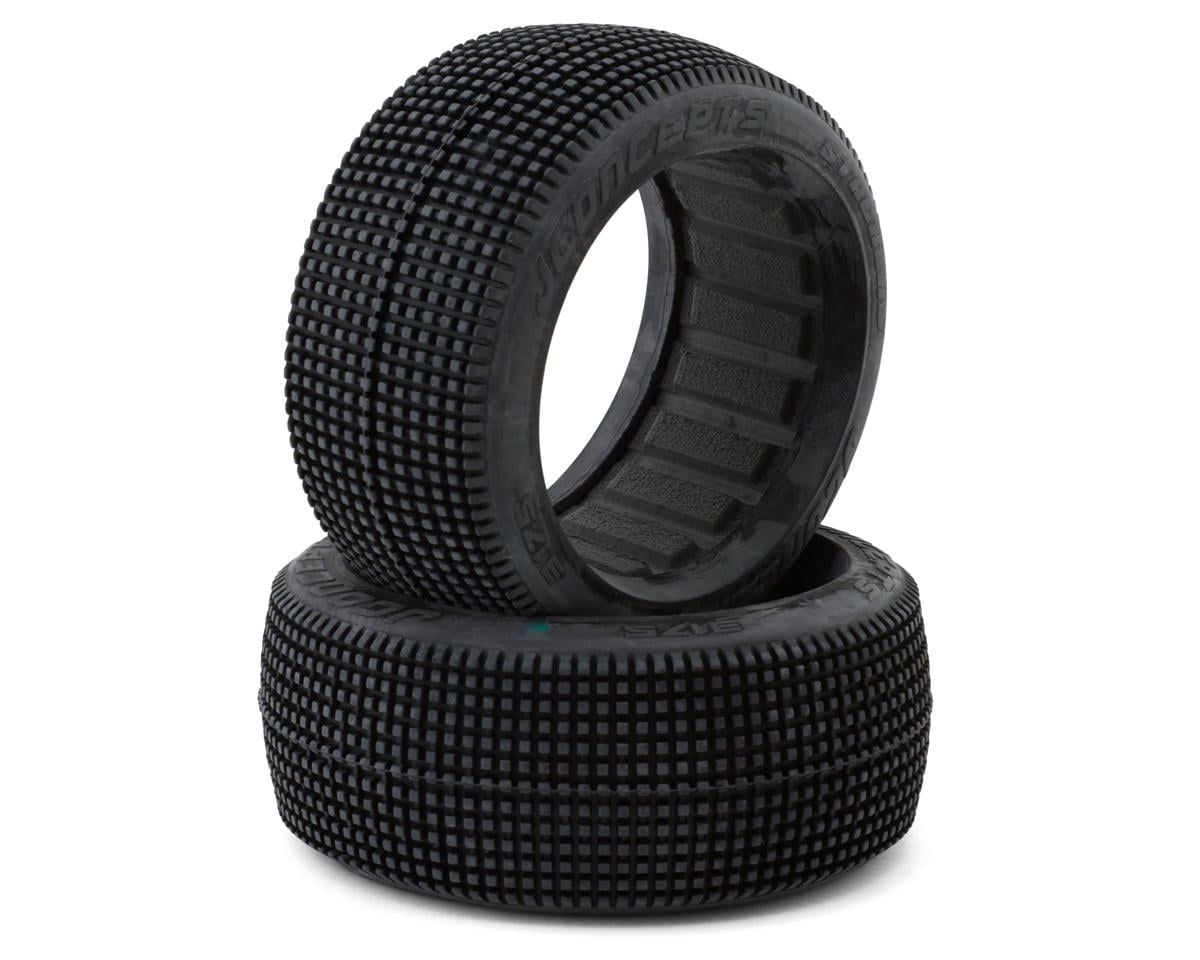 JConcepts Stalkers 1/8 Buggy Tire (2) (Green)
