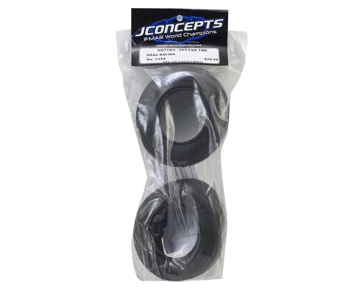 JConcepts Hotties Street Eliminator SCT Drag Racing Rear Tires (2) (Gold)