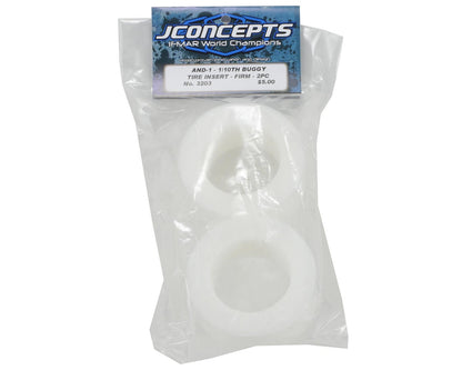 JConcepts "And 1" 1/10 Rear Buggy Foam Tire Insert (Firm) (2)