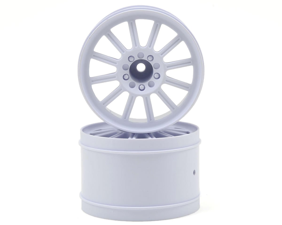 JConcepts 12mm Hex Rulux 2.8" Front Wheel (2) (White)