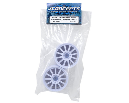 JConcepts 12mm Hex Rulux 2.8" Rear Wheel (2) (White)