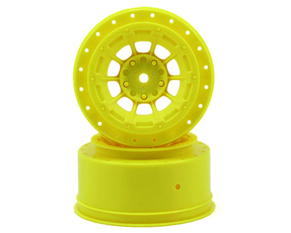 JConcepts 12mm Hex Hazard Short Course Wheels w/3mm Offset (White) (2) (SC5M)