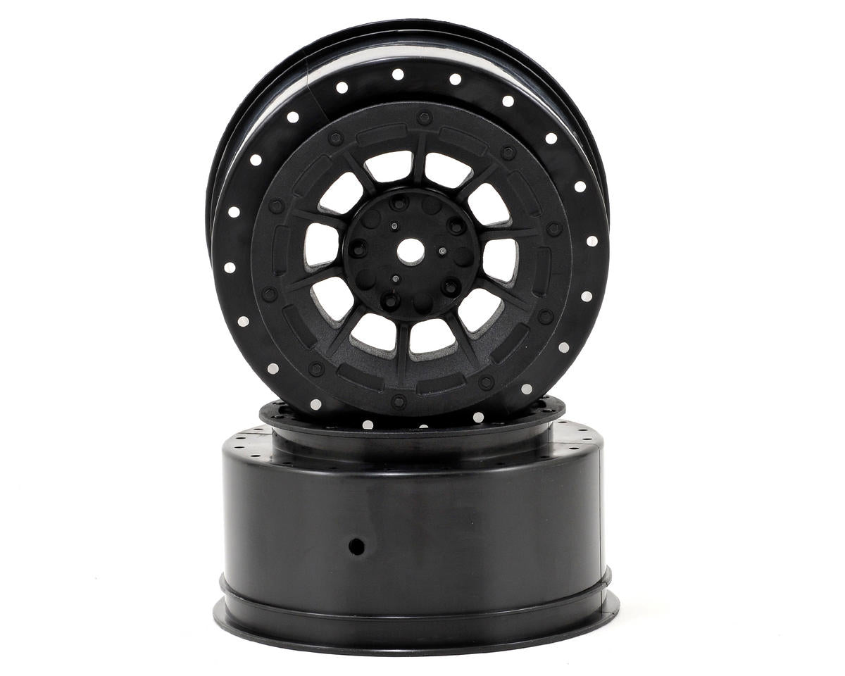JConcepts 12mm Hex Hazard Short Course Wheels w/3mm Offset (White) (2) (SC5M)