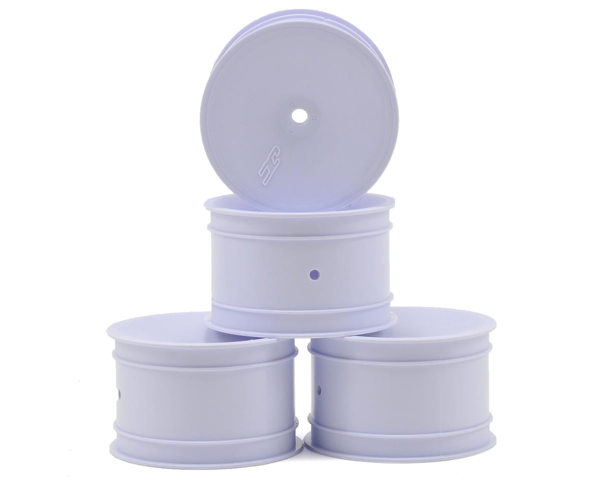 JConcepts Mono 2.2 Rear Wheels (White) (4) (B7/B6/B74/RB6)
