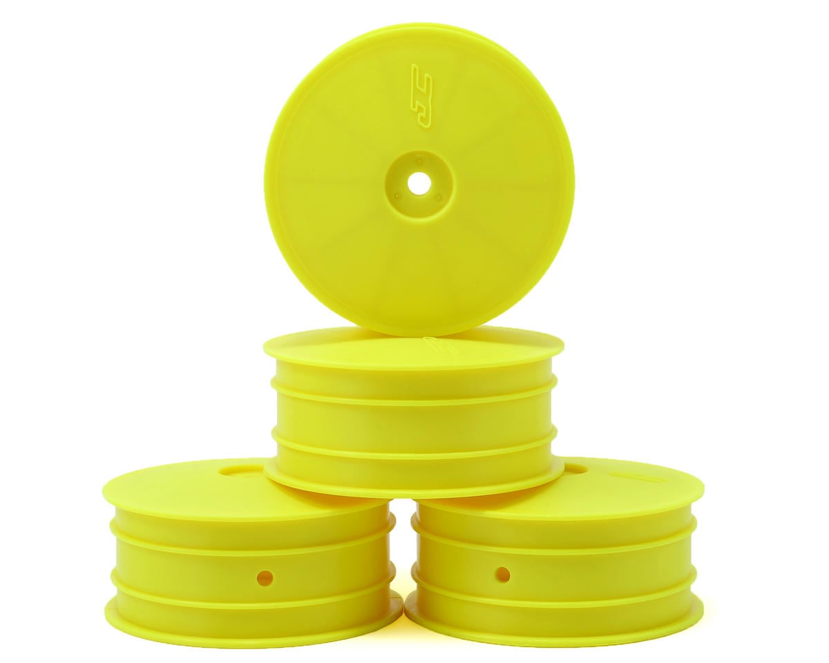 JConcepts Mono 2.2 4WD Front Buggy Wheels (White) (4) (B44.1)