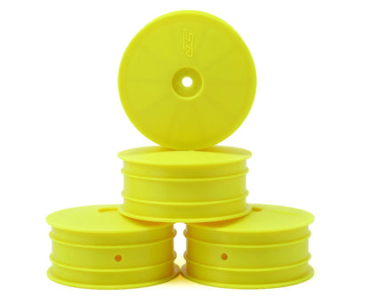 JConcepts Mono 2.2 4WD Front Buggy Wheels (White) (4) (B44.1)