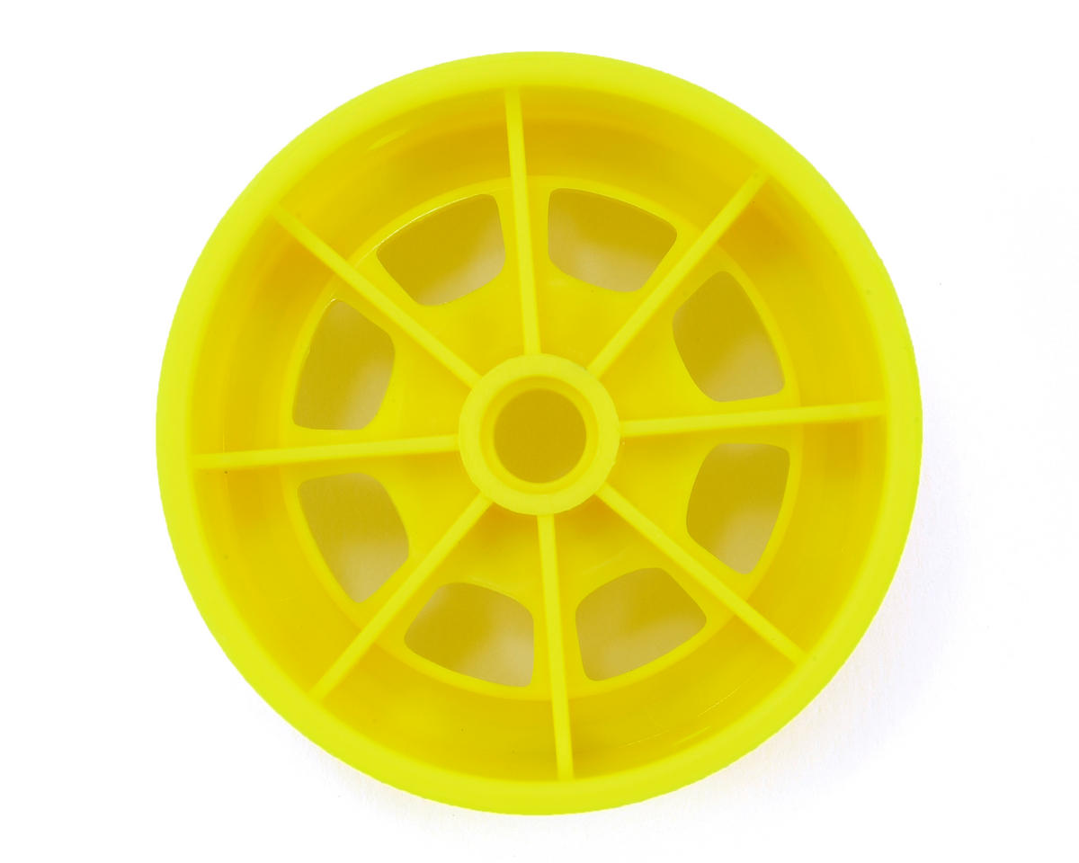 JConcepts RC10 Hazard 1.9" Front Wheel (Yellow) (2)