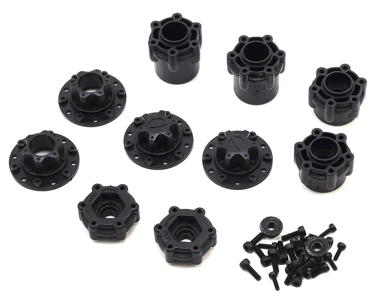 JConcepts 12mm Hex Midwest 2.2" Monster Truck Wheel (2) (Black)
