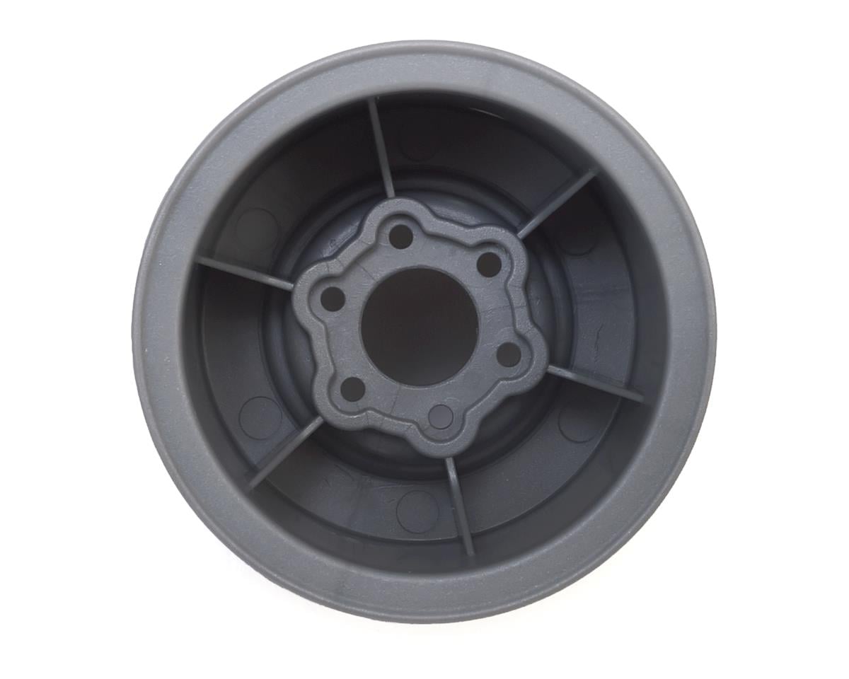 JConcepts 12mm Hex Midwest 2.2" Monster Truck Wheel (2) (Silver)