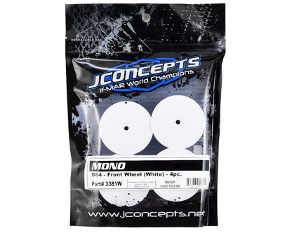 JConcepts Mono Front Wheel (White) (4) (B74)