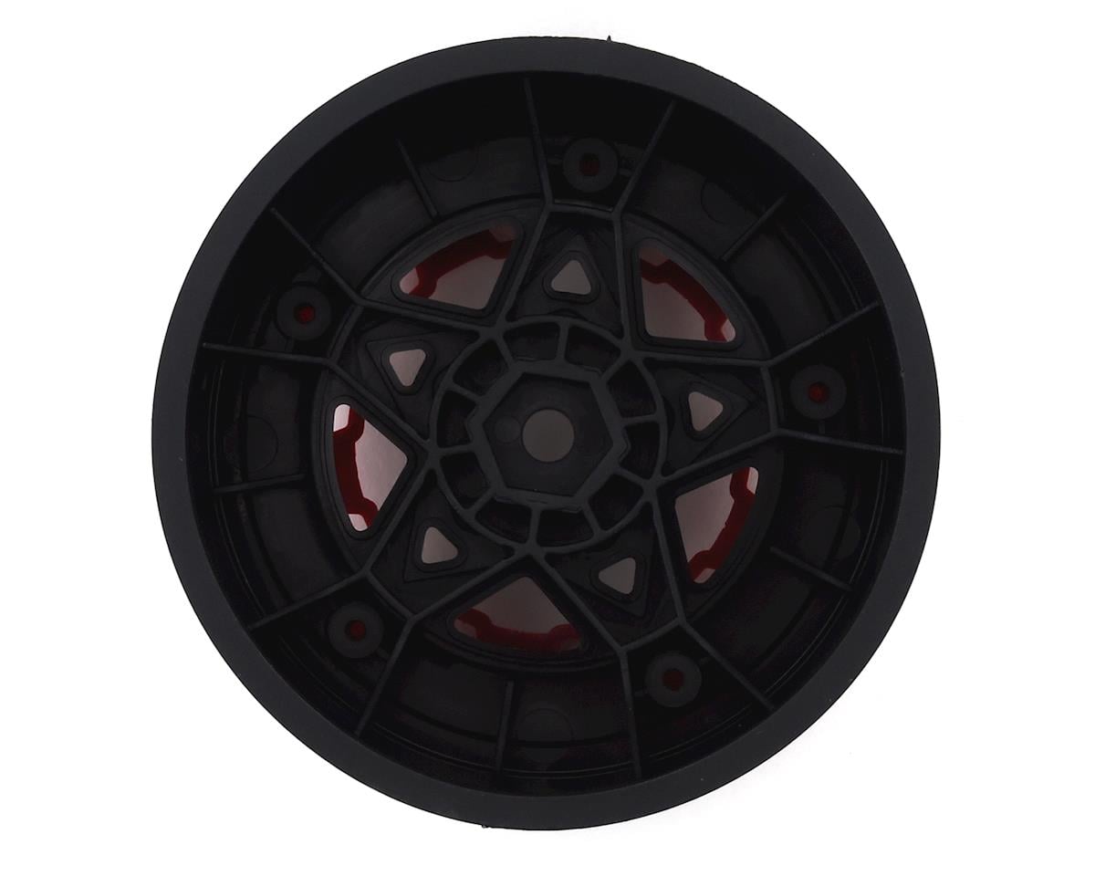 JConcepts 12mm Hex Tremor Short Course Wheels (Black) (2)