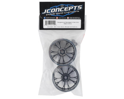 JConcepts Tactic Street Eliminator 2.2" Front Drag Racing Wheels (2) (Chrome)