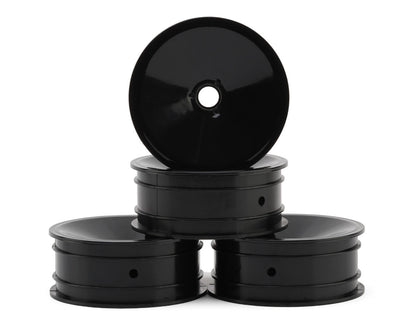 JConcepts RC10 Mono 2.2" Bearing Front Wheels (Black) (4)