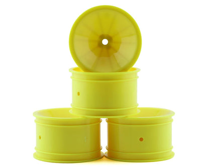 JConcepts RC10 Mono 2.2 Rear Wheels (Yellow) (4)