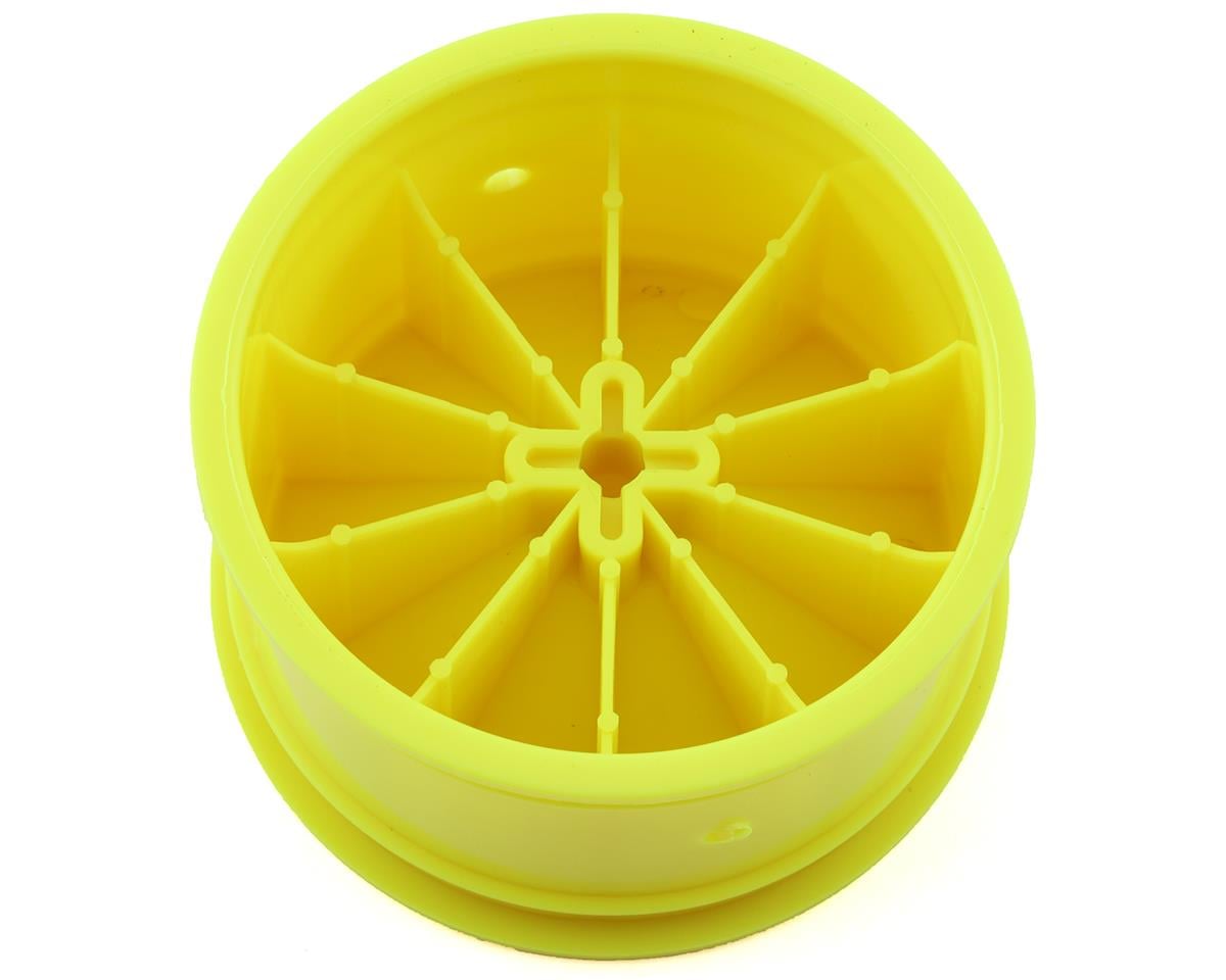 JConcepts RC10 Mono 2.2 Rear Wheels (Yellow) (4)
