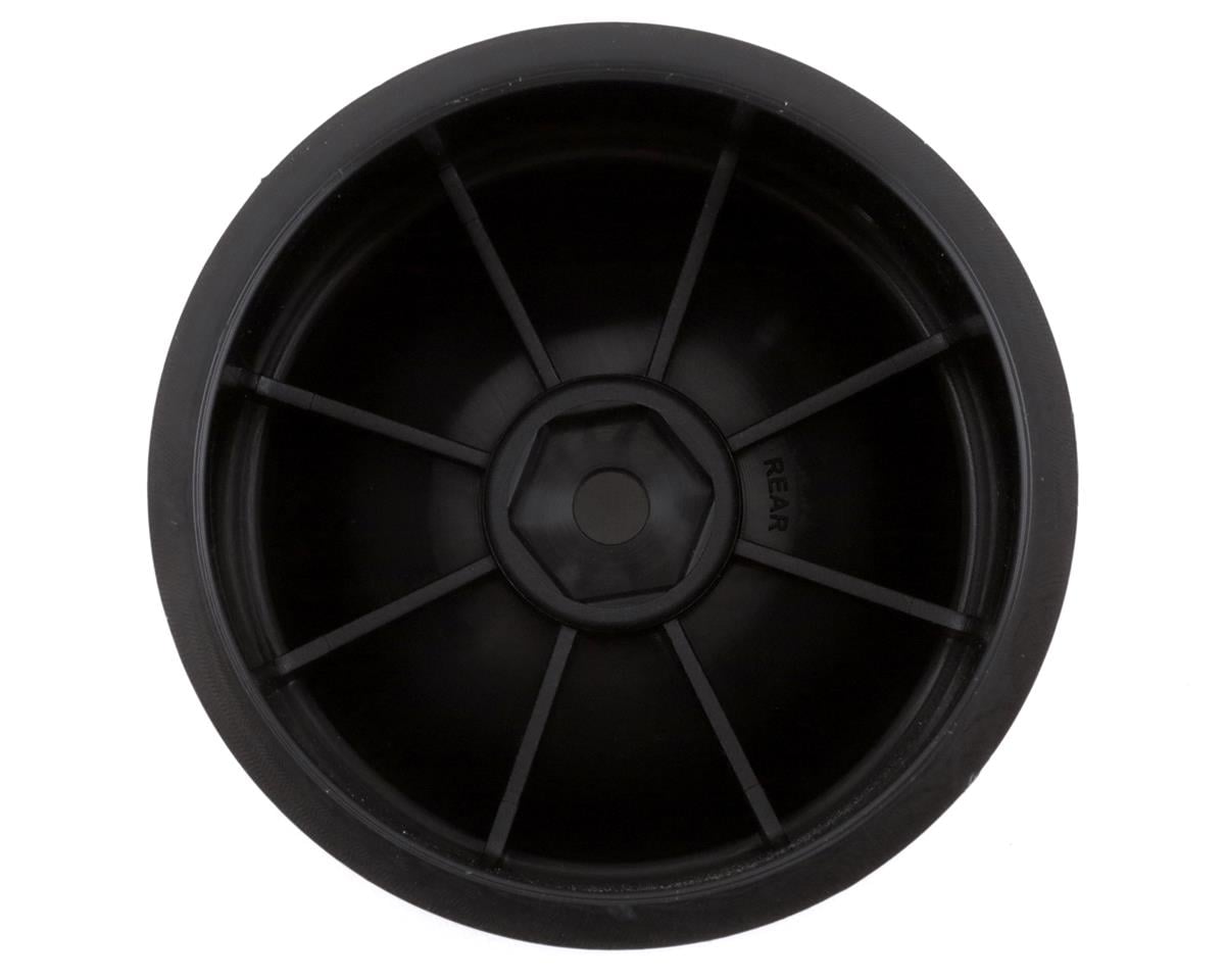 JConcepts 12mm Hex 2.2" Super Dish Front Wheel (Black) (4)