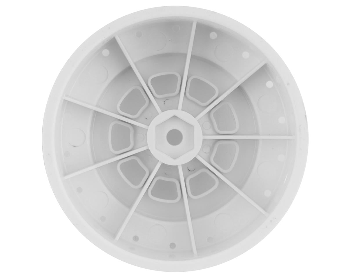 JConcepts 9-Shot Short Course Wheels w/3mm Offset (2) (White)
