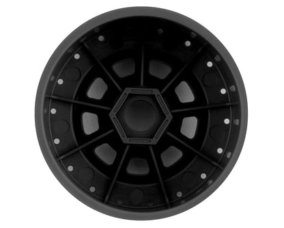 JConcepts 9-Shot Short Course Dirt Oval Wheels (2) (Black)